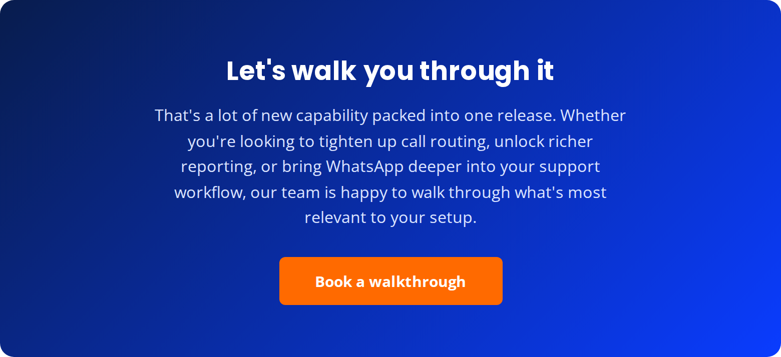 Let's walk you through it — Book a walkthrough with our team